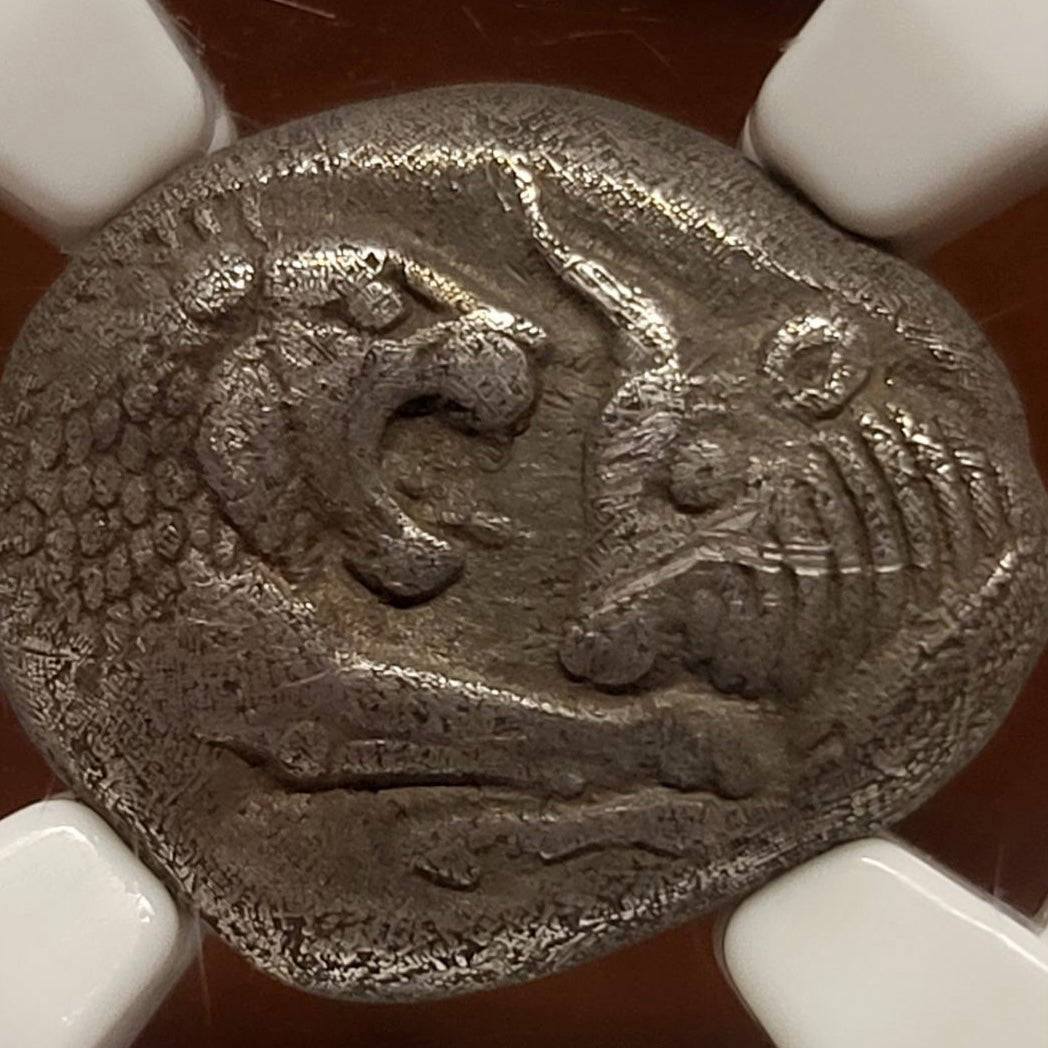 ☆世界最古の銀貨 リディア ハーフスタテル銀貨(5.21g) 前561年以降 XF 