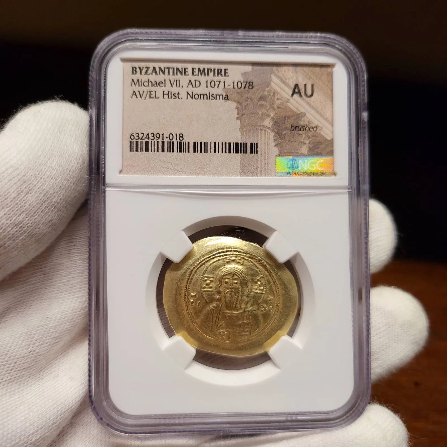 Byzantine Empire HIST. Nomisma 1071-78 AU Brushed