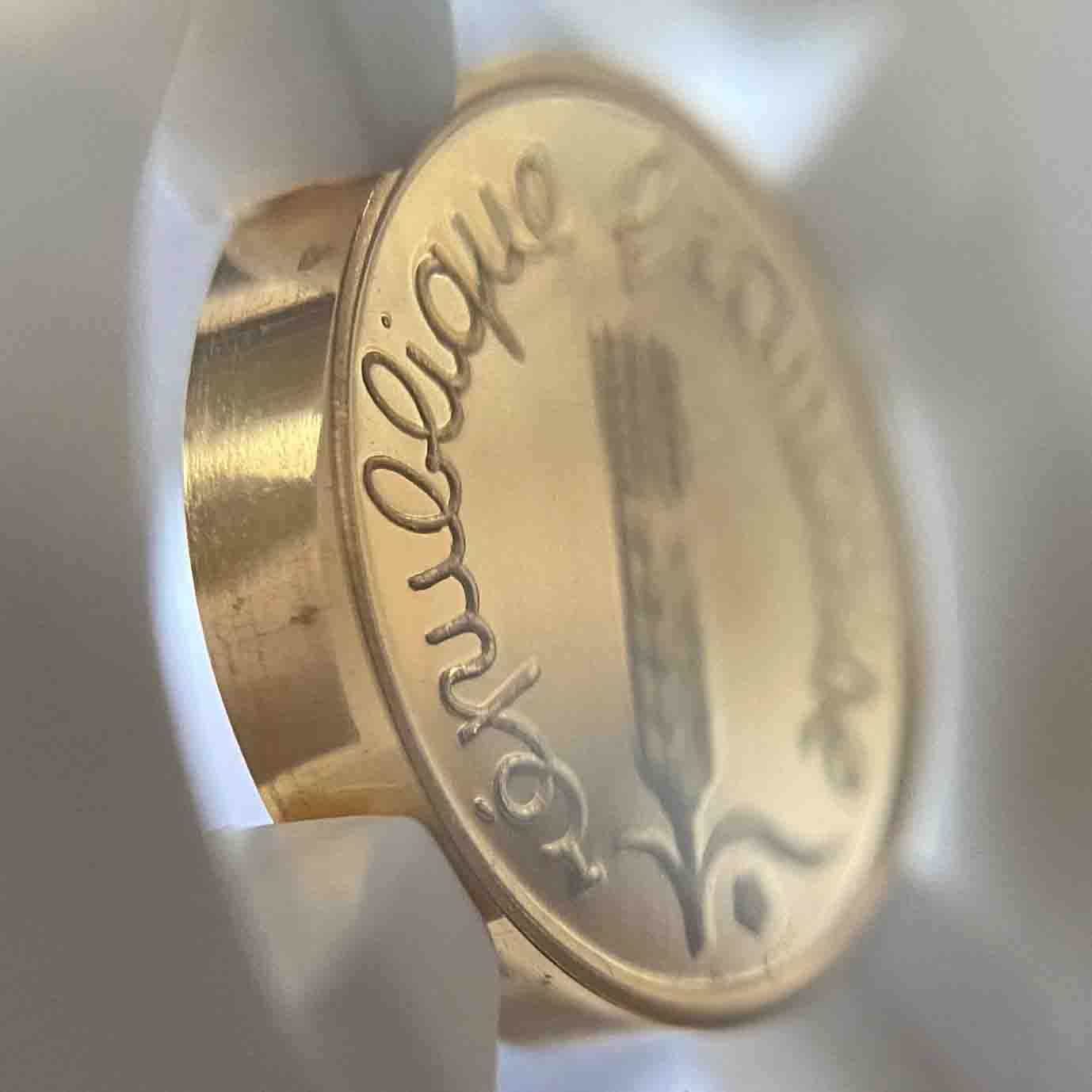 FRANCE PIEFORT 1C 1974 PF68 ULTRA CAMEO