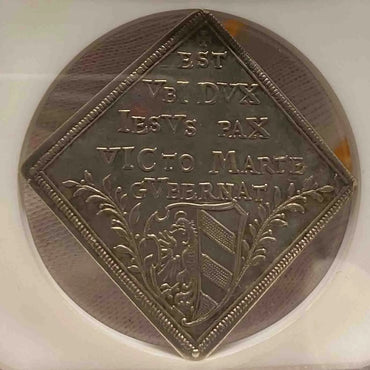 Holy Roman Empire 1648 Nurnberg Klippe 3 Ducat (Pattern) AU-50