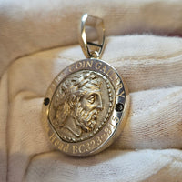 [Coin Pendant] Zeus - Black Diamond