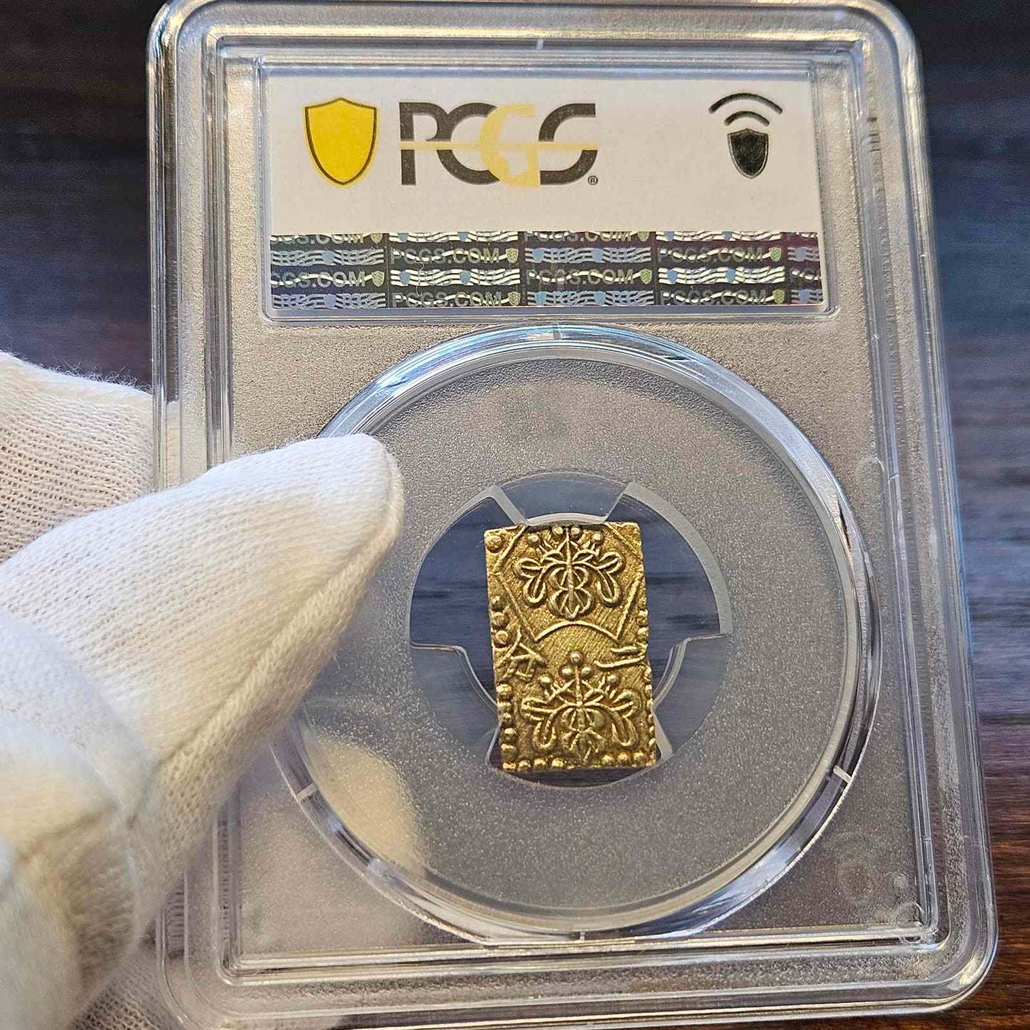 [JK-001-28] Meiji 2 Bu Gold AU-58