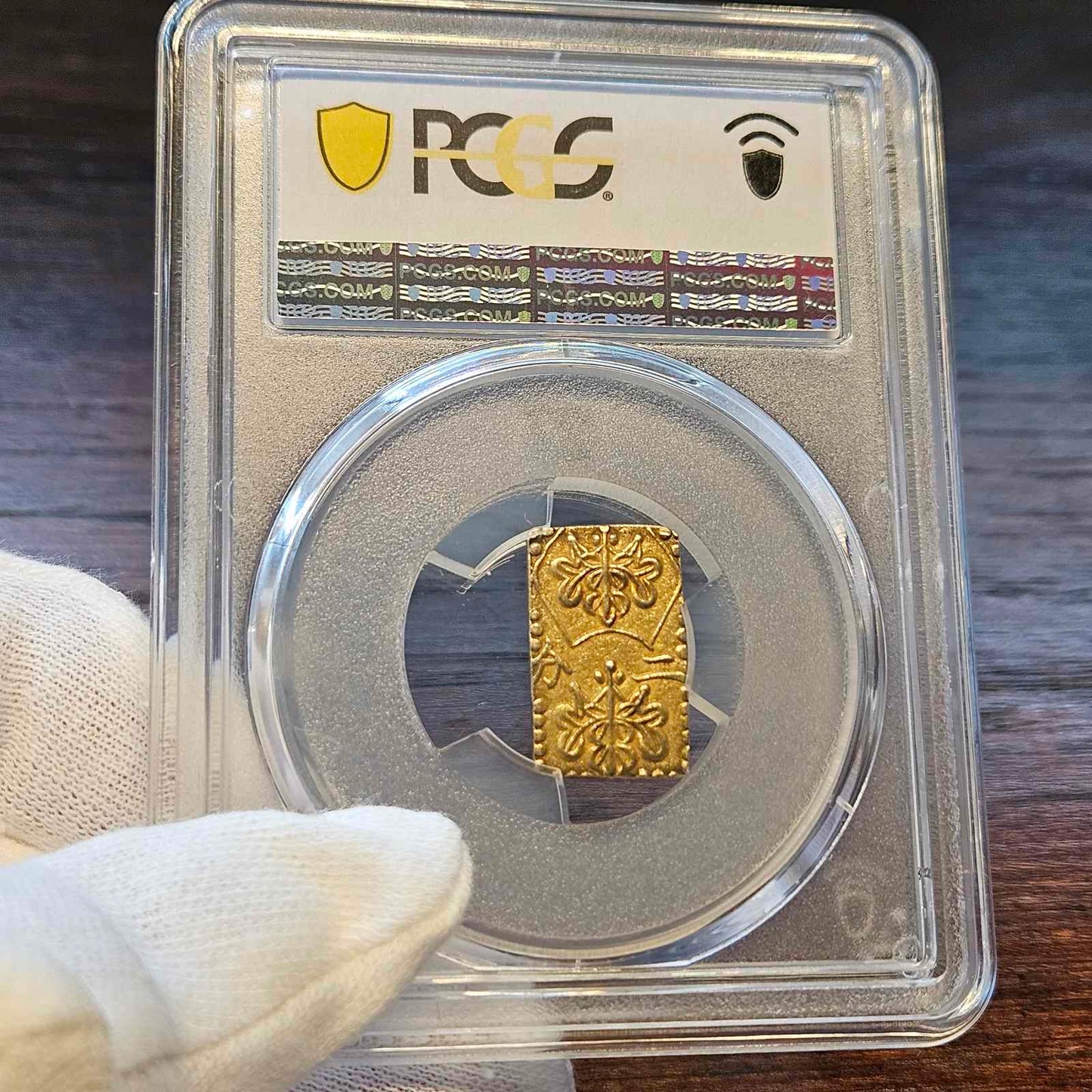 [JK-001-27] Meiji 2 Bu Gold AU-58