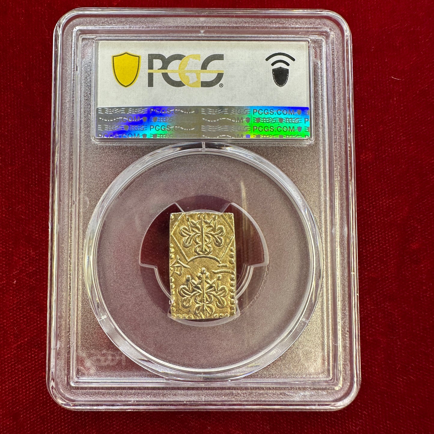 [JK-102]  Ansei 2 Bu Gold AU-58