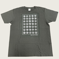 [JT-005] Memeita Mono-Stamps T-shirt Black (Front ver.)