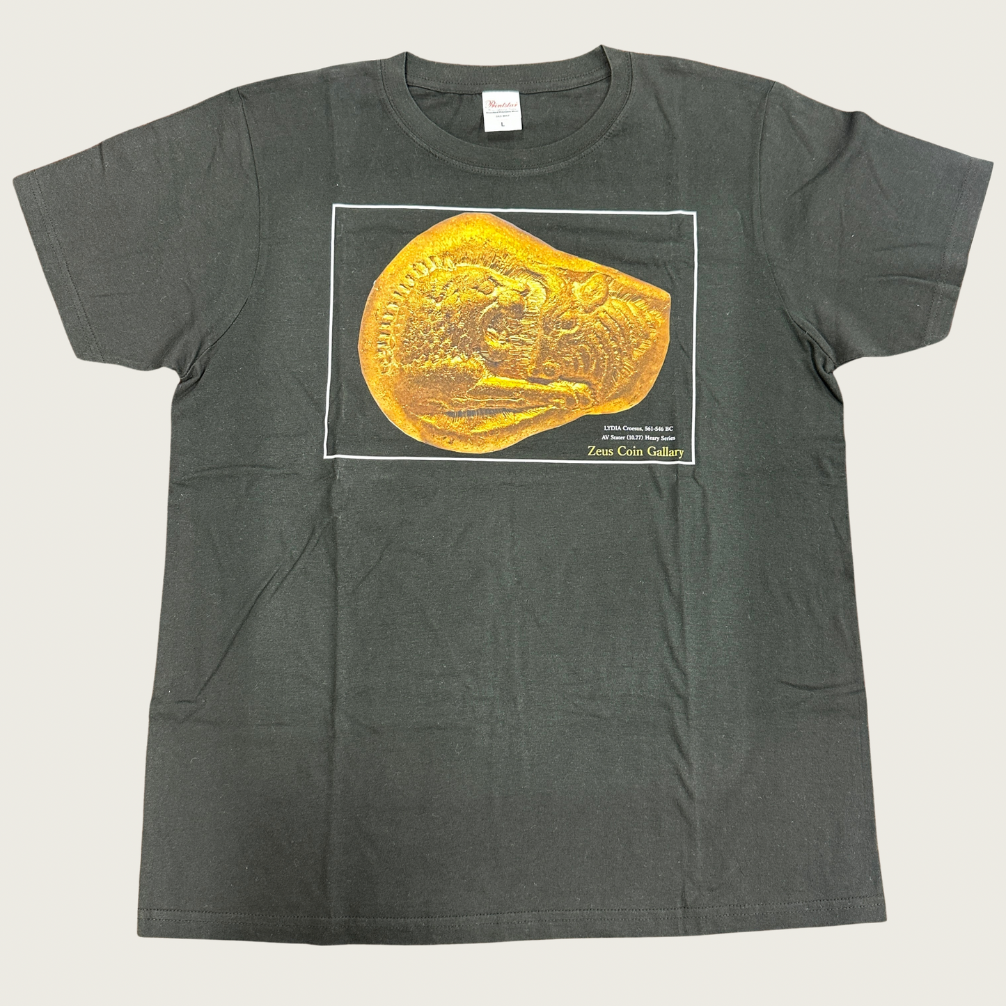 [JT-002] Lydia Heavy type T-shirt Black