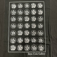 [JT-006] Memeita Mono-Stamps T-shirt Black (Back ver.)