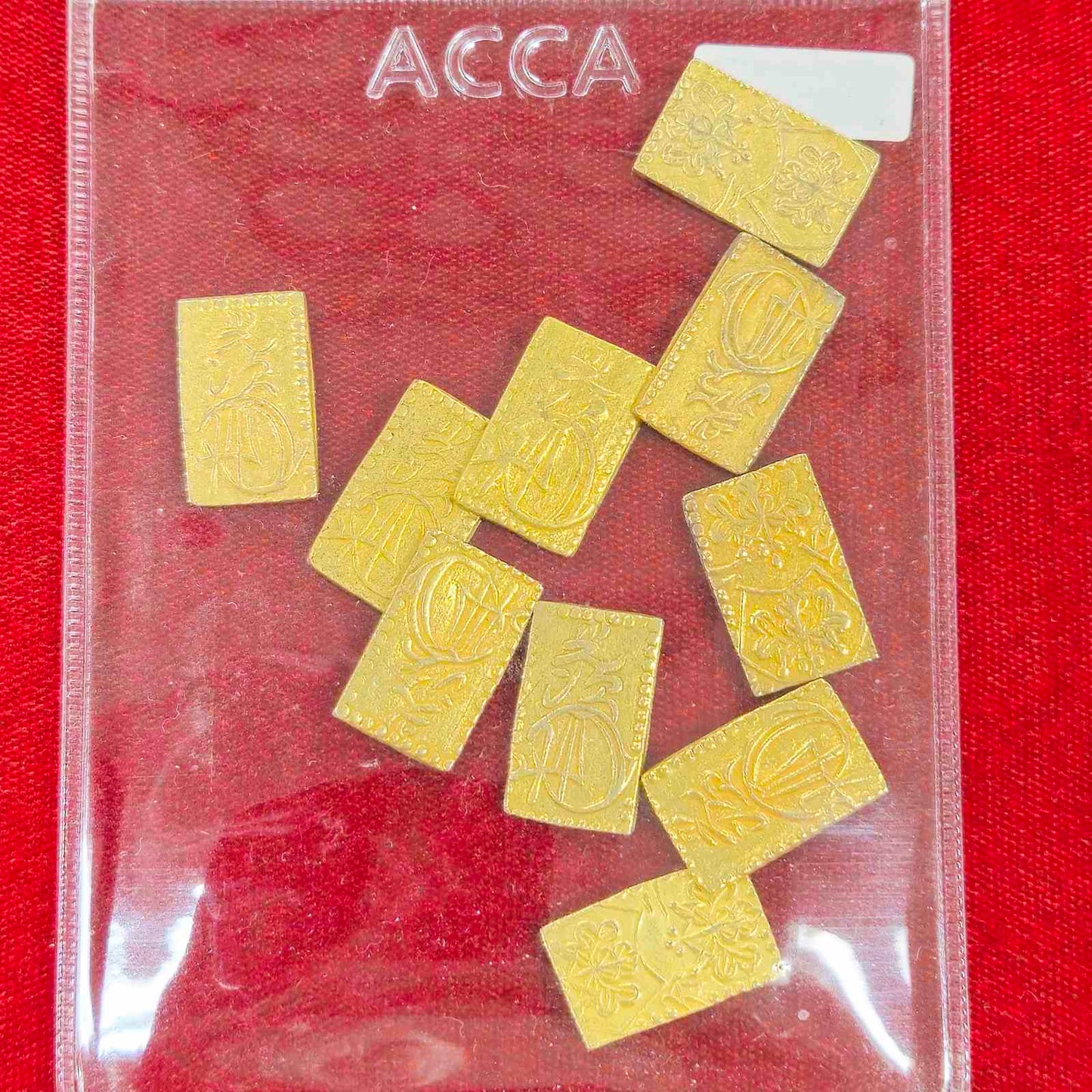 [JK-070] Meiji 2 Bu Gold XF-AU (10 pieces)