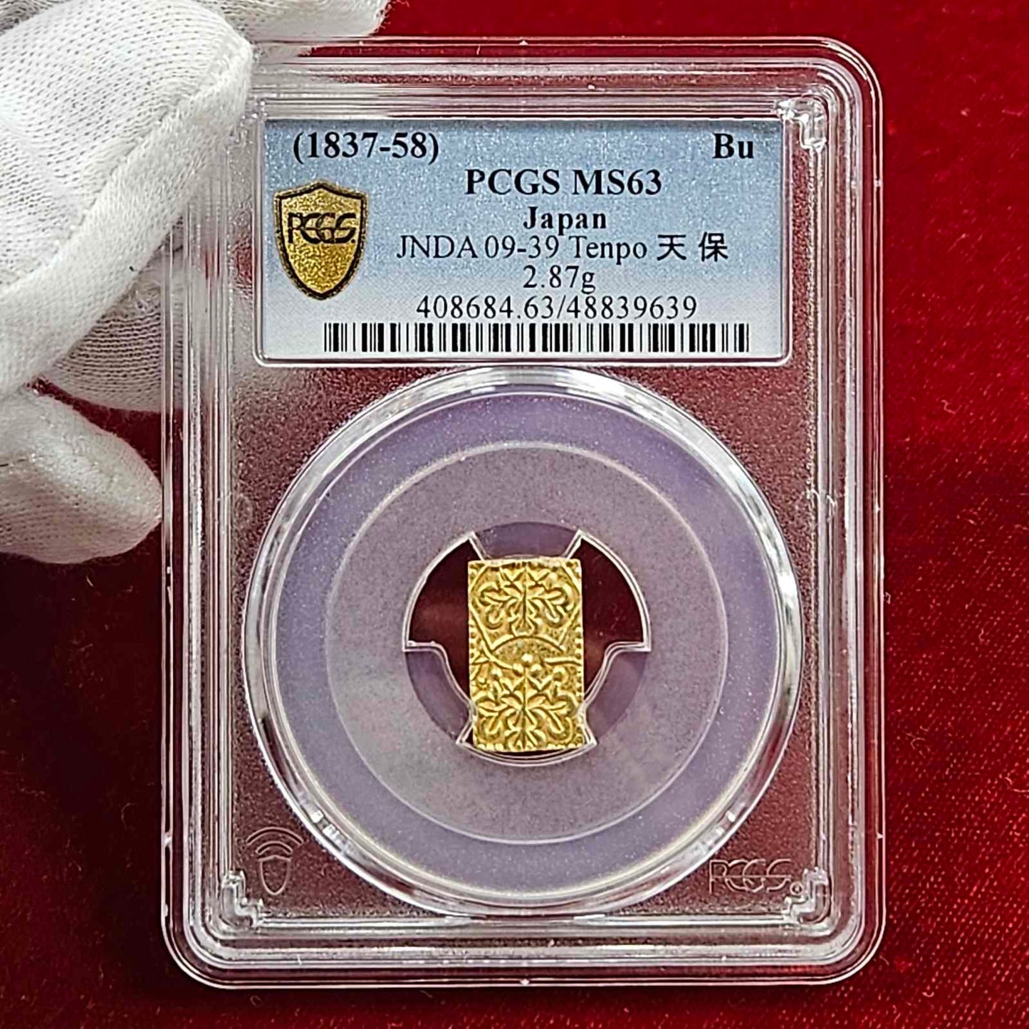 [JK-068] Tenpo 2 Bu Gold MS-63