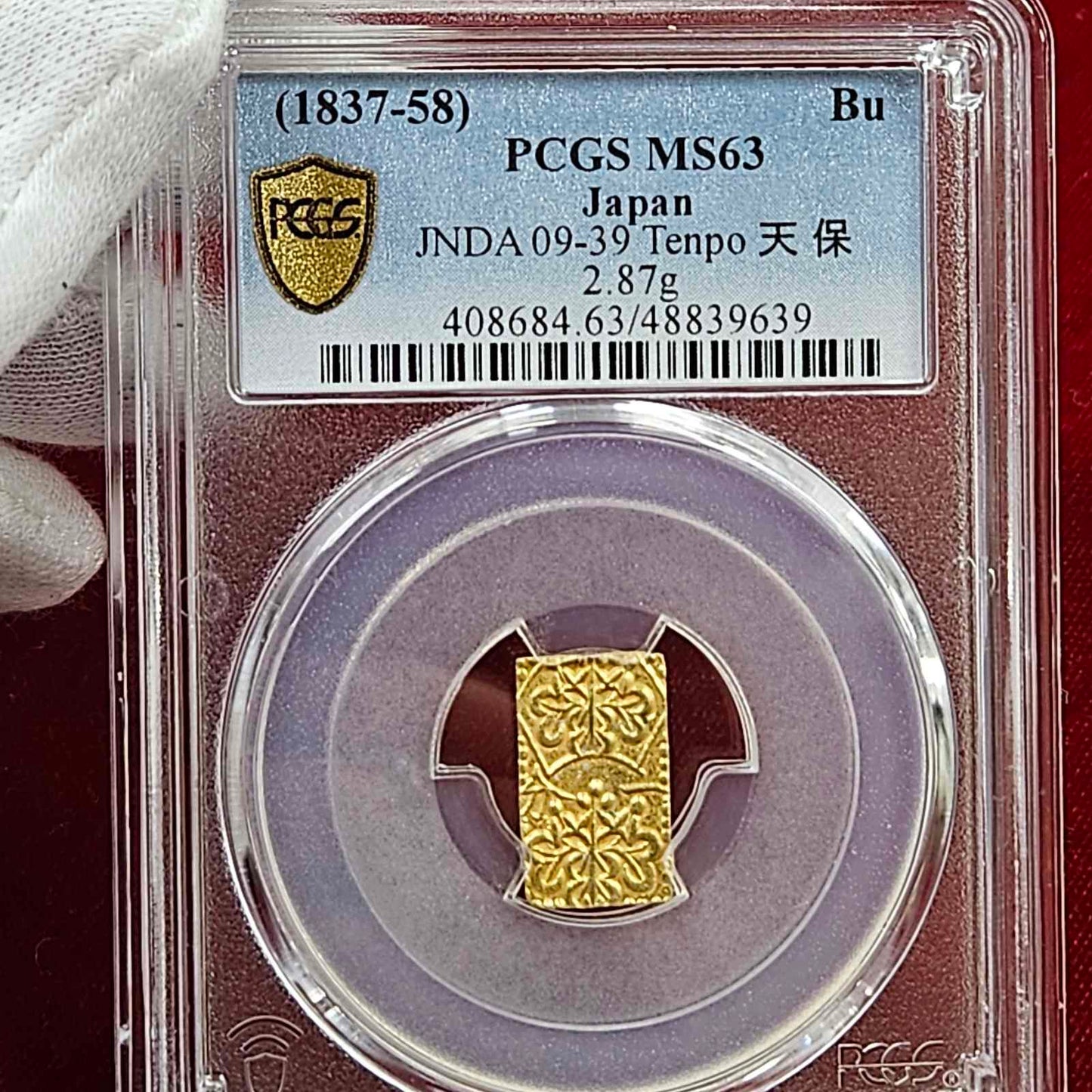 [JK-068] Tenpo 2 Bu Gold MS-63