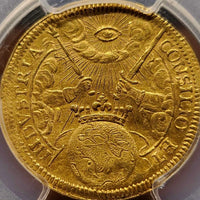 [World's highest appraisal, the only one of its kind] Holy Roman Empire Frankfurt issued Ducat gold coin 1658 MS-62 