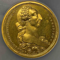 卡洛斯三世 铜样币 1782 MS-63