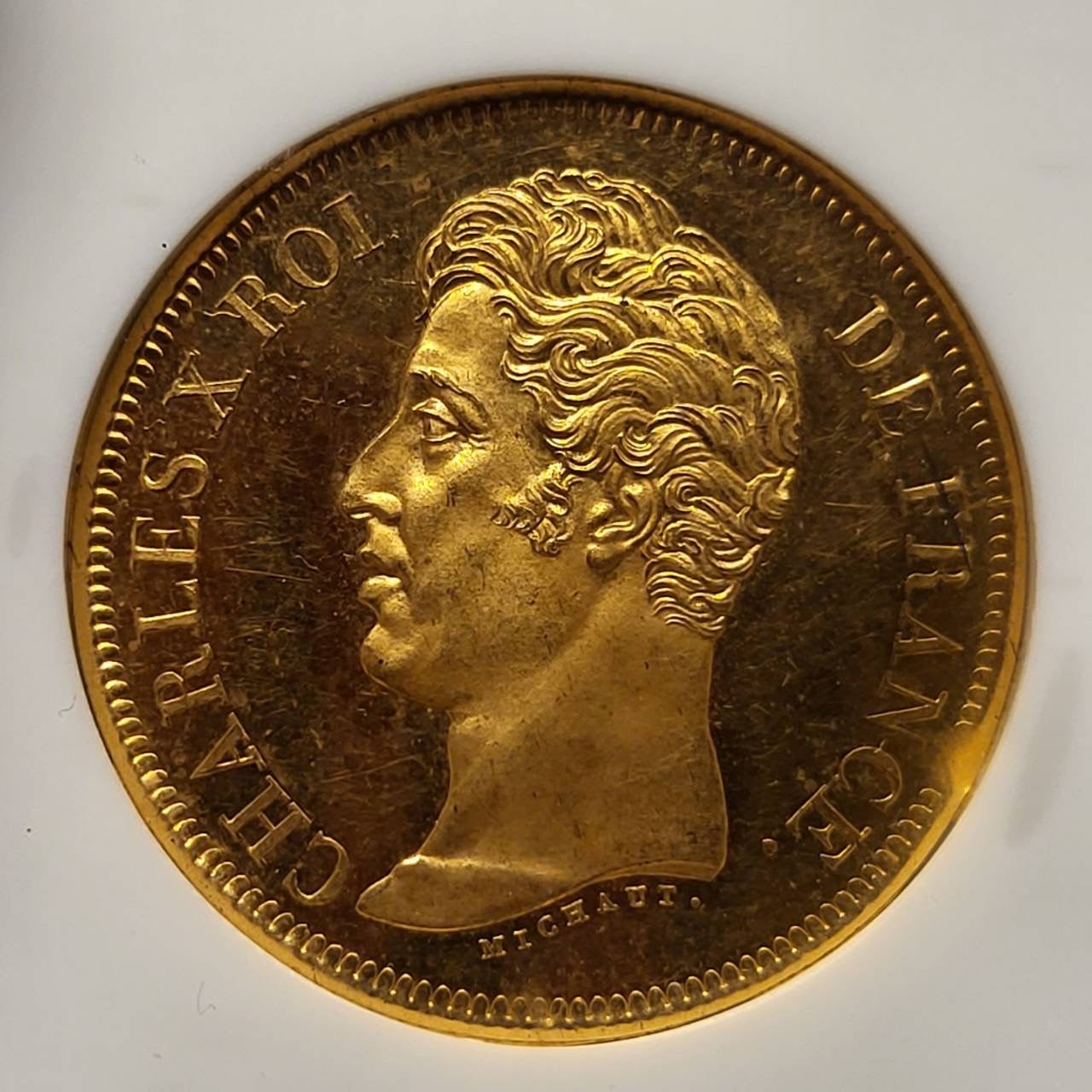 [Unique Coin] France Essai 5 Fr 1824 (UNLIST, Pattern) PF-64 (ASK for Purchase) 