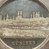 【Top Pop!】Bavaria CityView Tin Medal 1858 (Pattern) SP-63